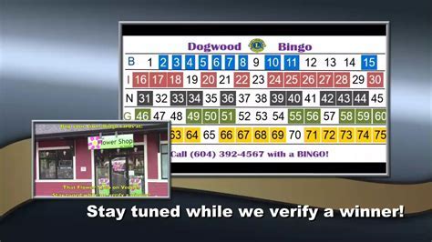chilliwack bingo